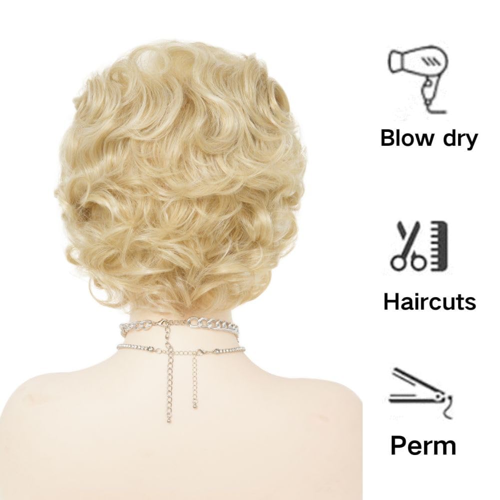 Salaibs heat-resistant fiber wig texture supports easy styling and long wear.