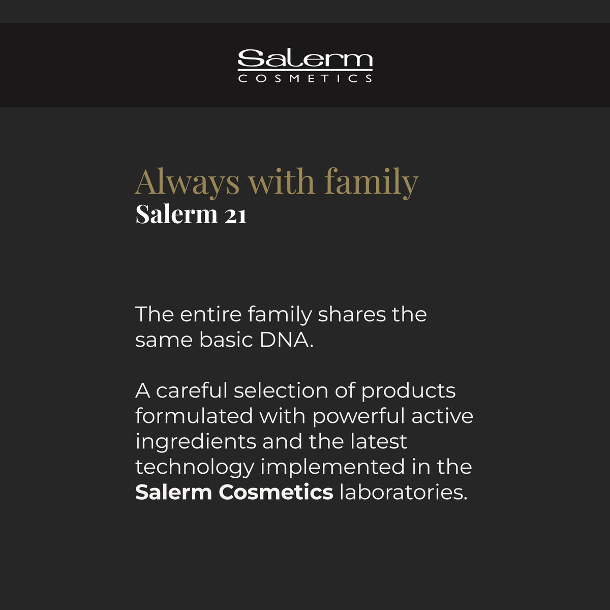 SALERM 21 Finish on dry hair enhances shine with lightweight formula.