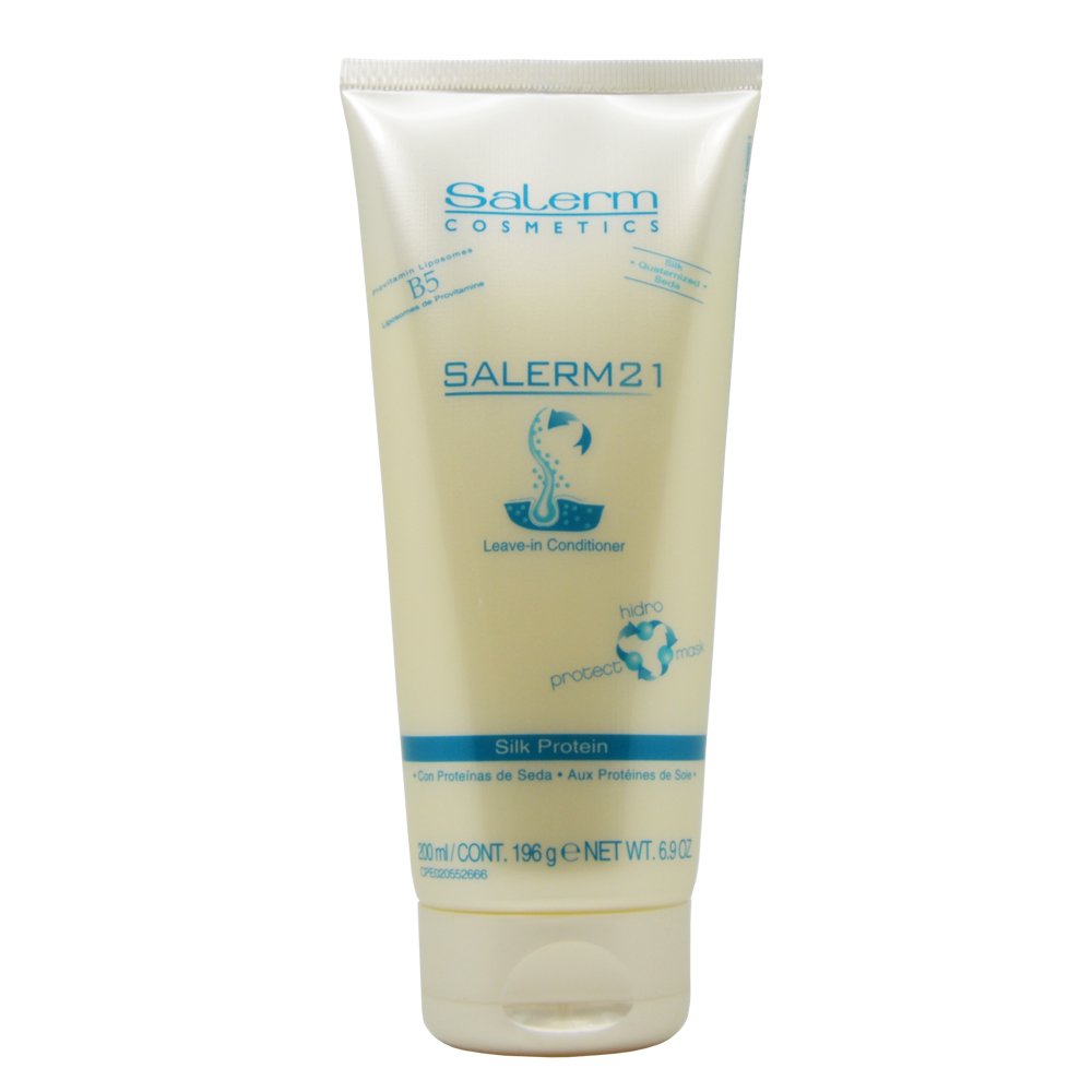 SALERM 21 Leave-In Conditioner tube hydrates dry, damaged hair for daily use