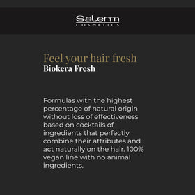 Packaging close-up emphasizes vegan formula and natural ingredients.