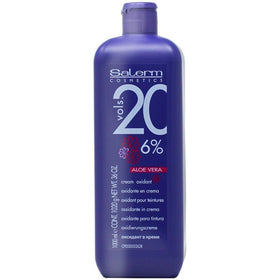 SALERM Cream Oxidant 20 Volume bottle for smooth, even color results