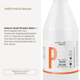 SALERM Hair Lab Multi-Protein Balm pour shot for easy application and reduced split ends