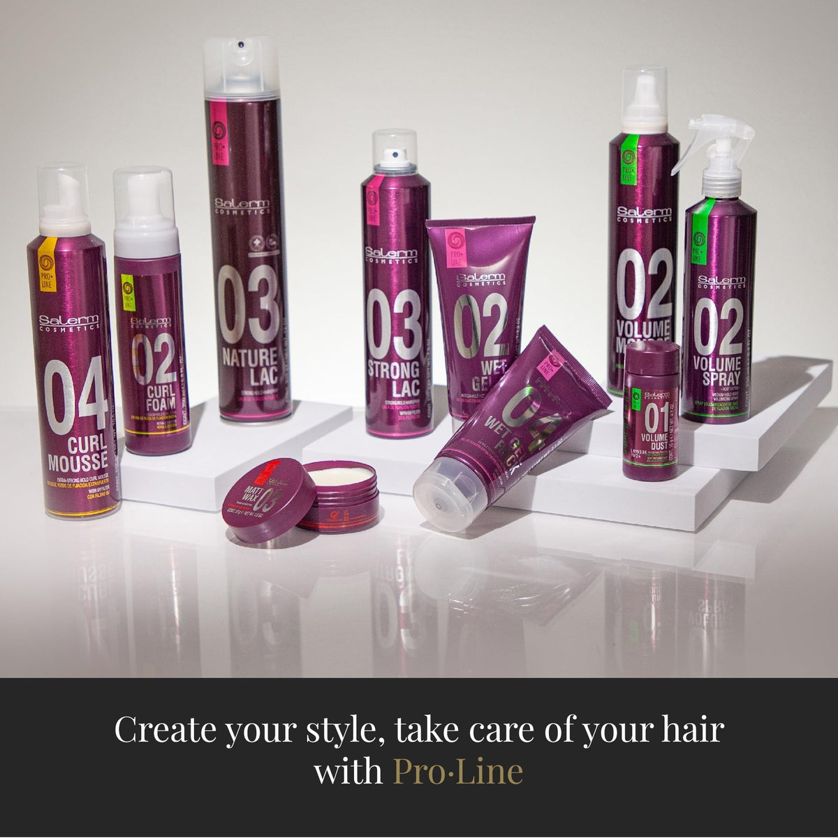 SALERM Ice Gel 03 includes arginine to support hair fibers