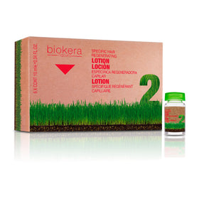 SALERM Intensive Scalp Serum packaging showing premium scalp care for 6x10ml ampoules.