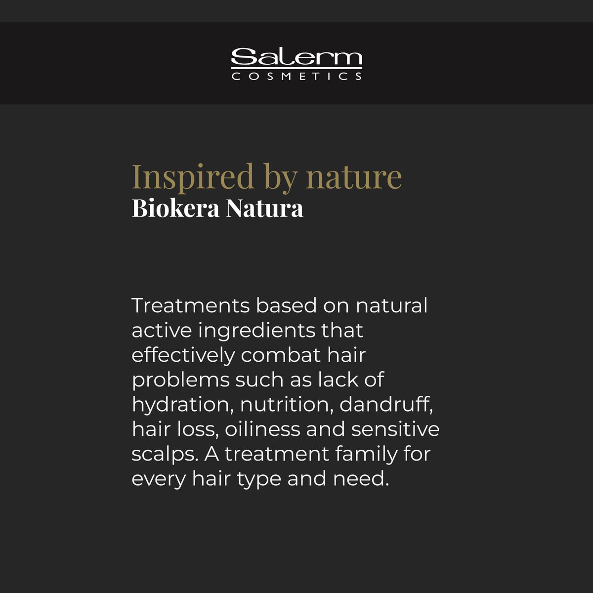 Hair looks revived and healthier after SALERM Intensive Scalp Serum application.