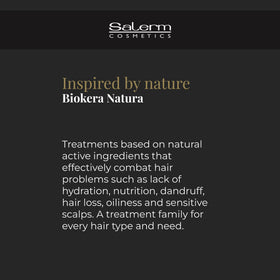 Hair looks revived and healthier after SALERM Intensive Scalp Serum application.