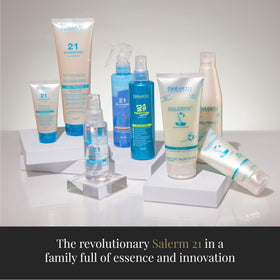 SALERM Leave-In Mask 21 Express body-volume image conveys fuller, bouncier hair