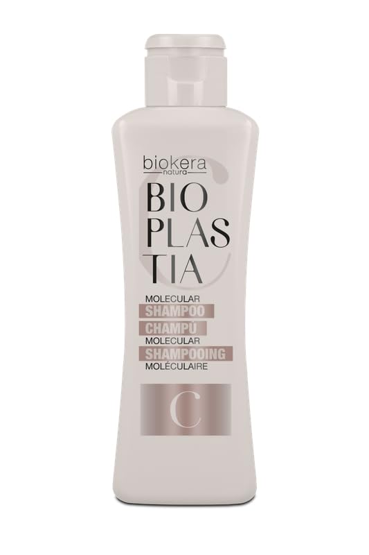SALERM Molecular Shampoo bottle for frizz control and pH balance.