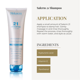 SALERM vitamin E ingredient graphic highlights scalp antioxidant support