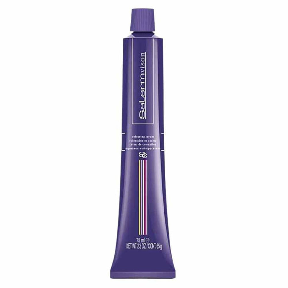 Salermvison 8.00 light blonde application with even gray coverage and nourishment.