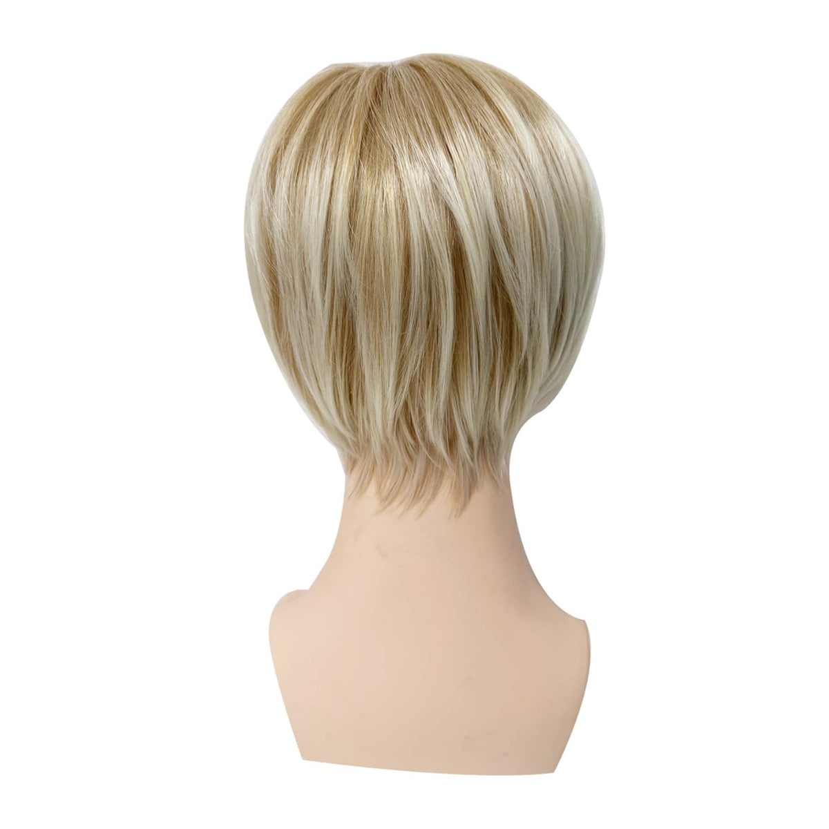 Sallcks short blonde wig cosplay-style example for events and creative outfits