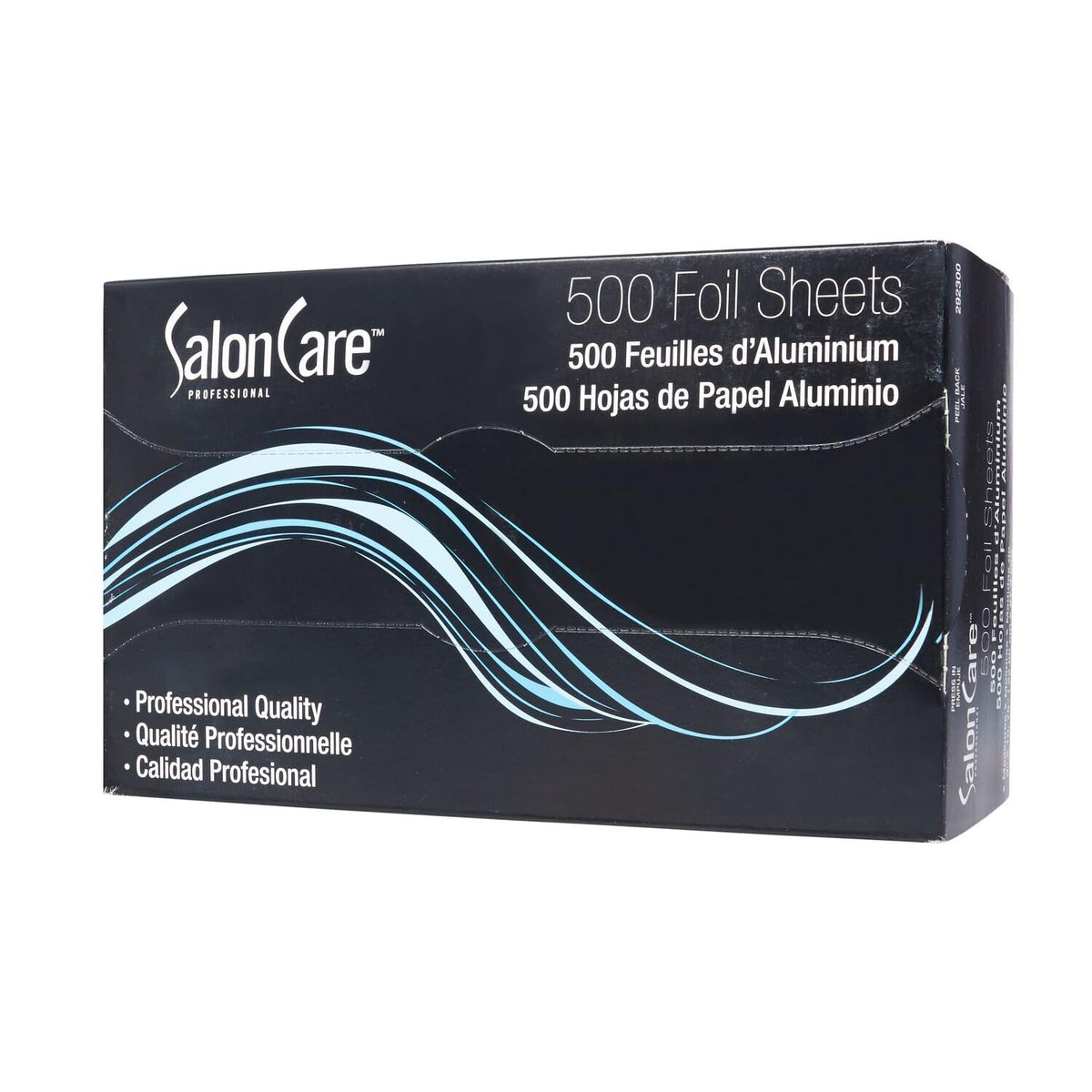 Salon Care foil sheets 9x10.75 enable clean, precise sectioning during coloring