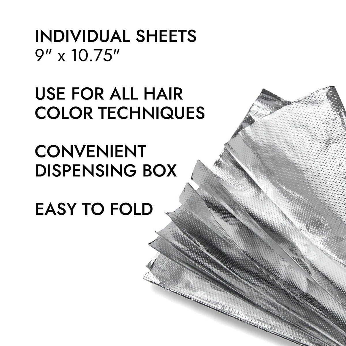 Salon Care dispensing box keeps foil access quick and organized