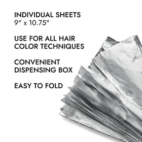 Salon Care dispensing box keeps foil access quick and organized
