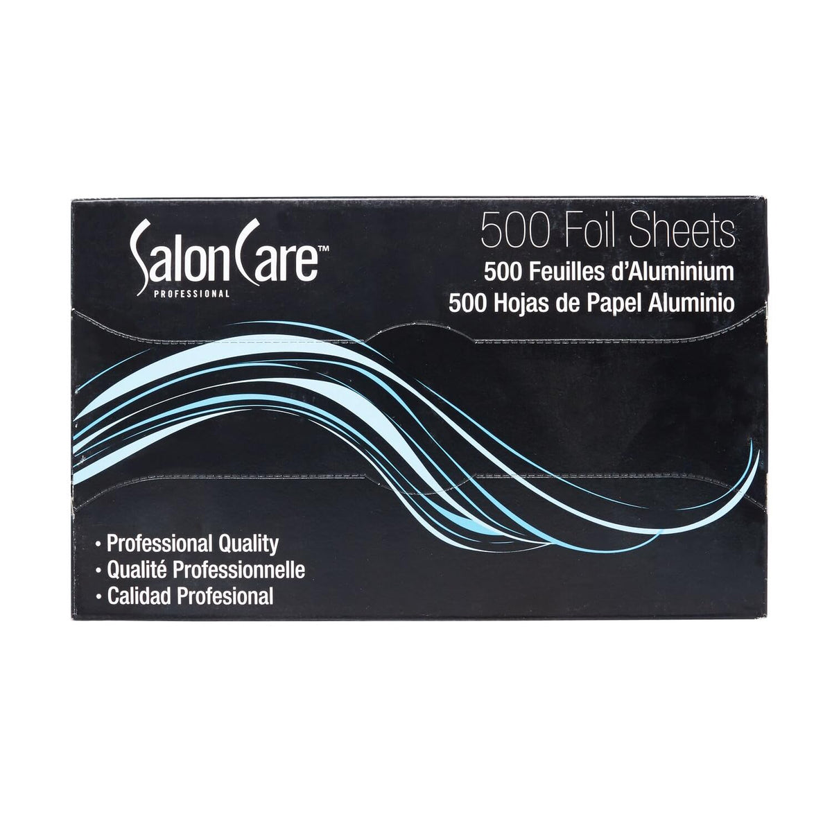 Salon Care FullSize Foil Sheets 500-count box for efficient color applications