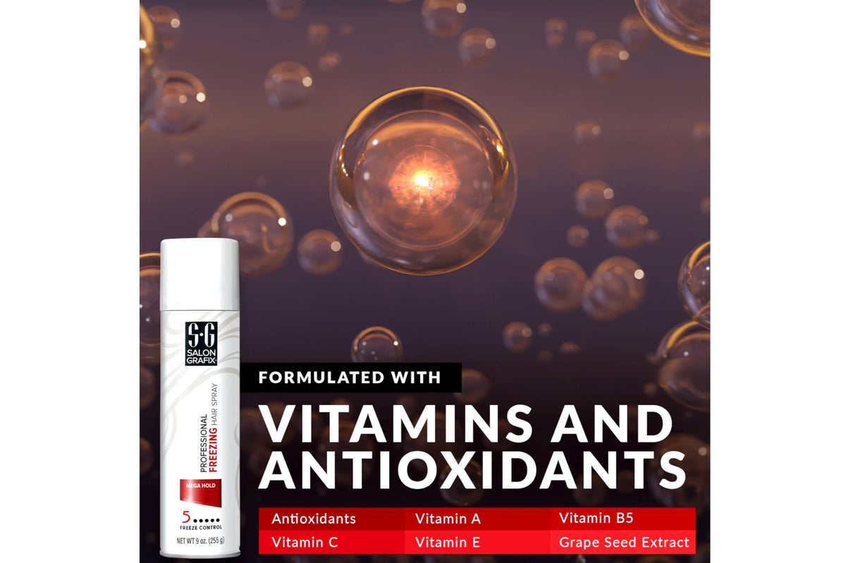 Salon Grafix humidity-resistant finish helps protect style in damp conditions