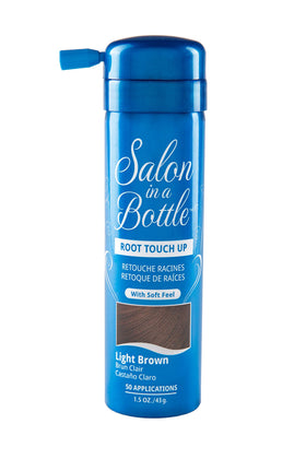 Salon in a Bottle Root Touch Up Light Brown bottle for quick, natural-looking coverage