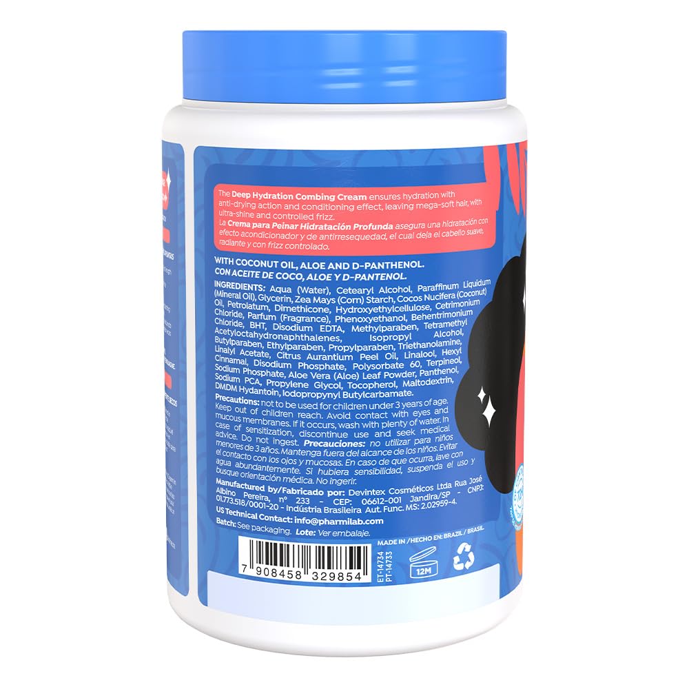 Salon Line Deep Hydration lifestyle scene with healthy-looking curls.