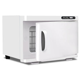 Salon Señor small towel warmer front view showing compact professional design