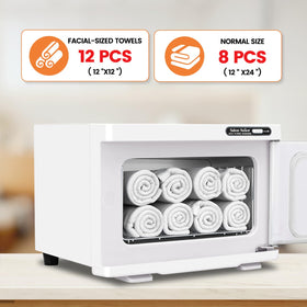 Salon Señor temperature control highlights precise heat range for towels