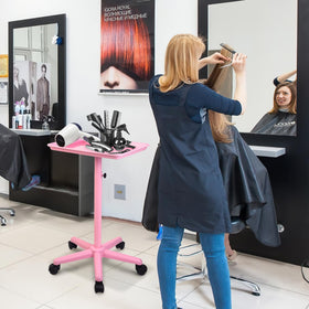 Salon Señor pink tray durable construction withstands daily salon and spa demands.