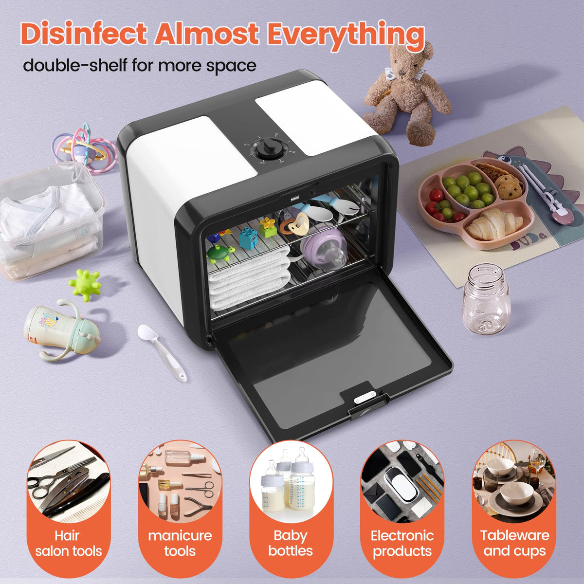 SalonDepot UV Sanitizer Cabinet in professional salons for tool hygiene.
