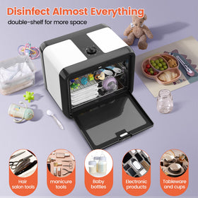 SalonDepot UV Sanitizer Cabinet in professional salons for tool hygiene.