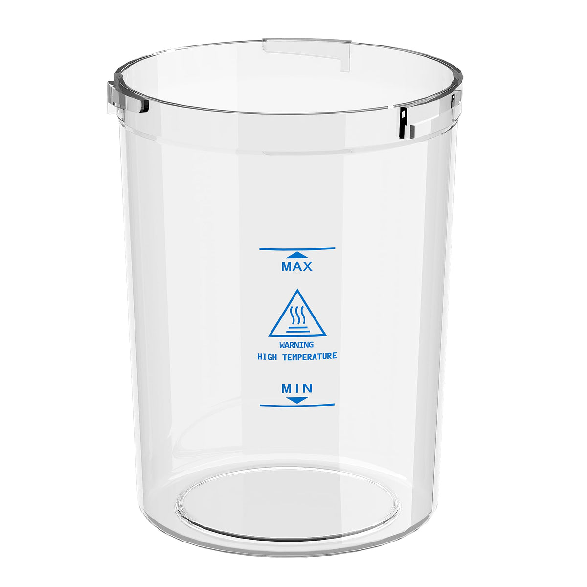 SalonDepot Water Jar closeup showing durable plastic for reliable steaming.