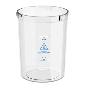SalonDepot Water Jar closeup showing durable plastic for reliable steaming.
