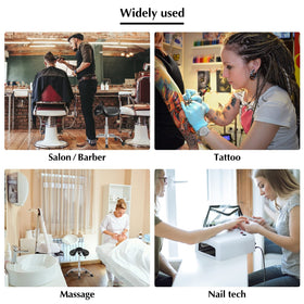 SALONFACTORY saddle stool easy to assemble and maintain