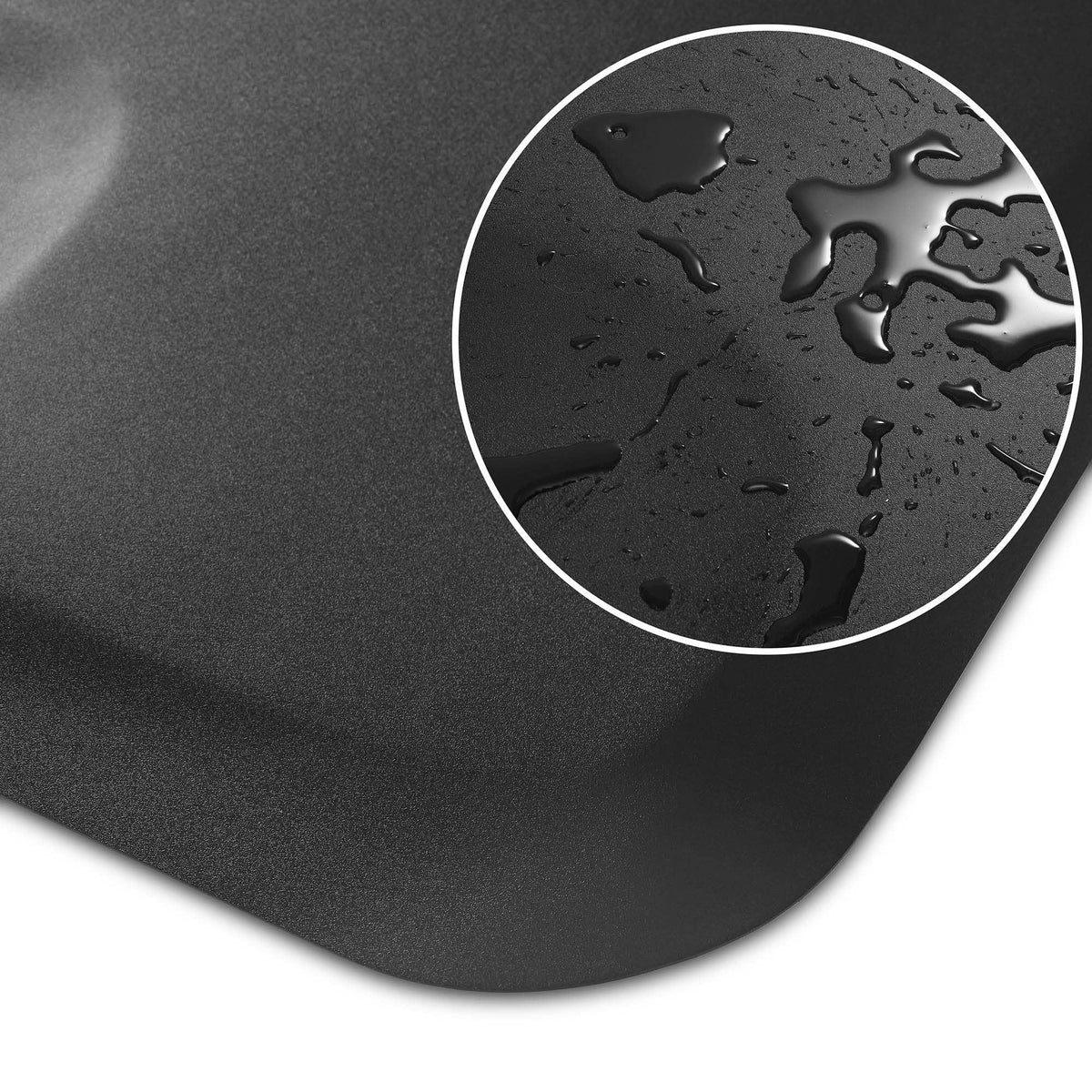Saloniture 3x5 anti fatigue mat with beveled edges reducing trip risk in the salon