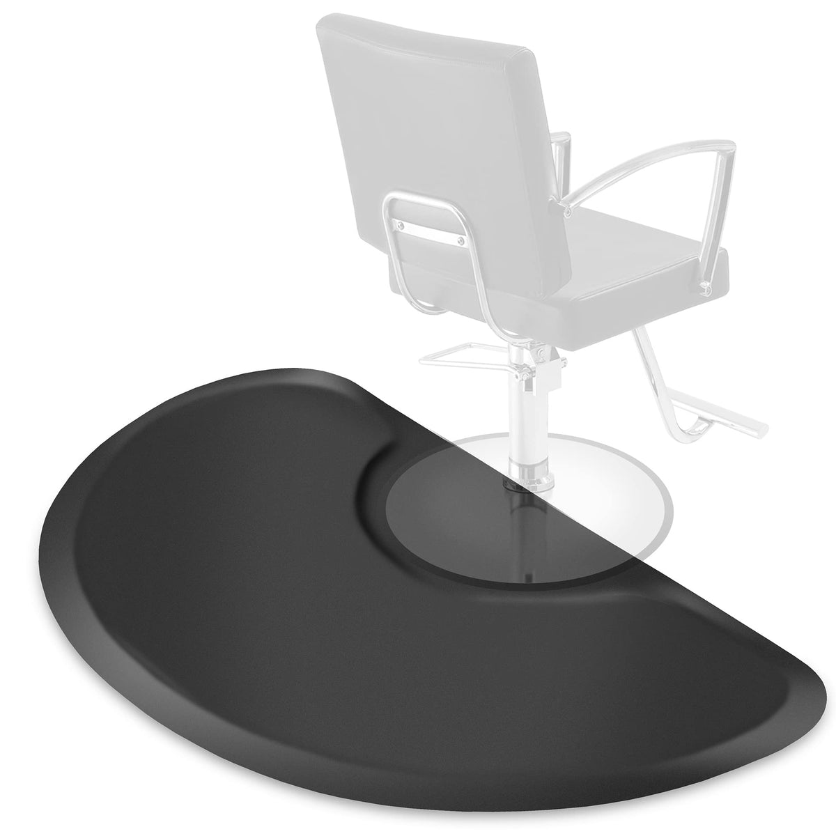 Saloniture 3x5 anti fatigue mat front view showing ample workspace for styling tasks and comfort