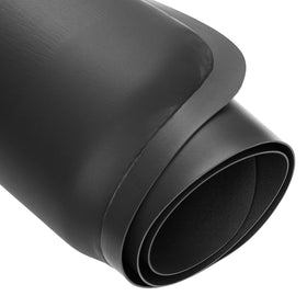 Saloniture 3x5 anti fatigue mat matte black surface that resists stains and spills