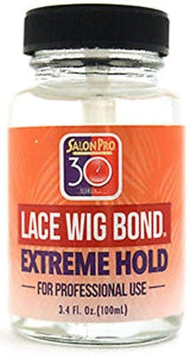 SalonPro 30Sec Lace Wig Bond bottle - fast-drying hold for secure lace wig wear