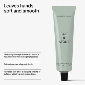 Salt & Stone saffron and cedar aroma evokes a warm, unisex fragrance experience.