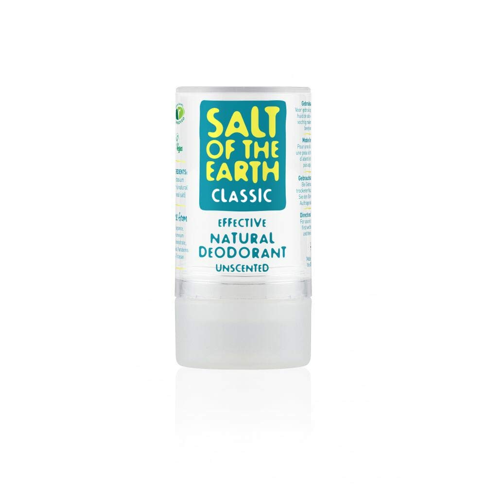 Salt Of The Earth crystal spring deodorant stick – natural protection all day.