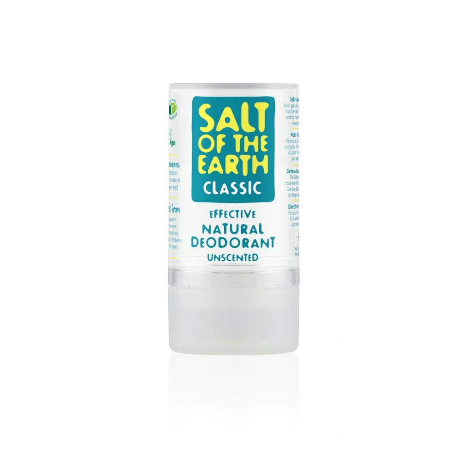 Salt Of The Earth crystal spring deodorant stick – natural protection all day.