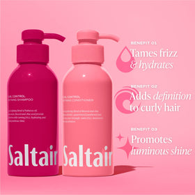 Saltair texture swirl showing the creamy conditioner