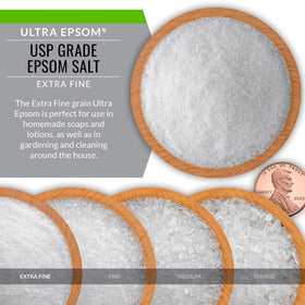SaltWorks Ultra Epsom DIY soap lotion ingredient for smooth textures.
