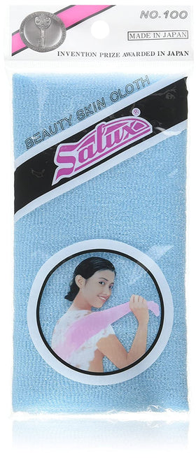 SALUX nylon wash cloth close-up texture for gentle exfoliation and smoother skin.