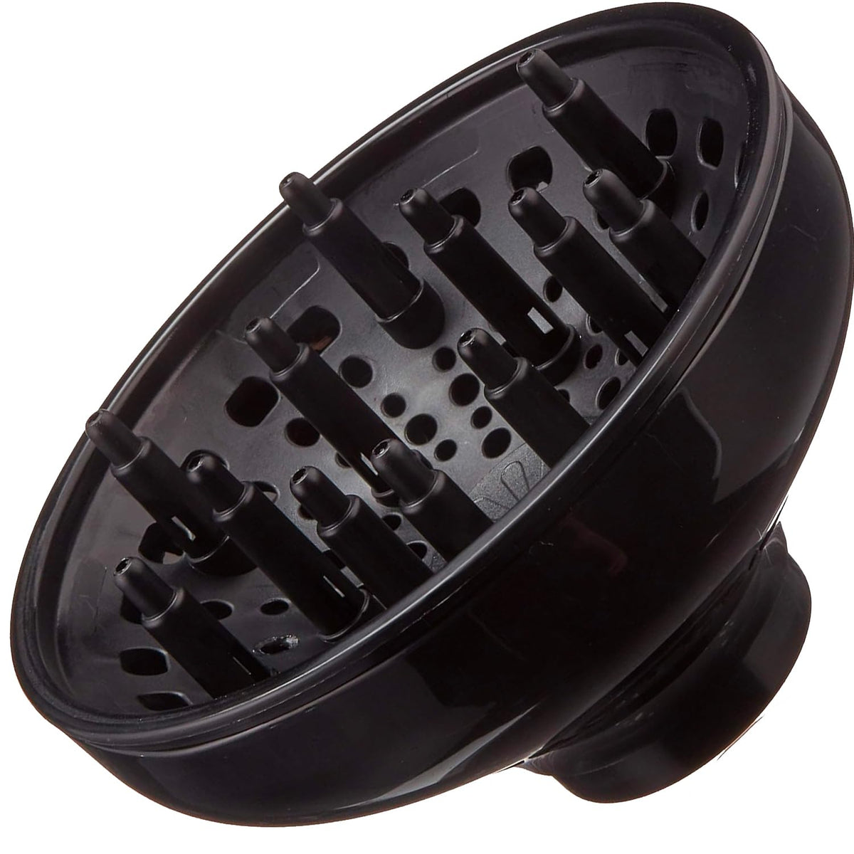 Sam Villa deep-bowl diffuser attachment for even airflow and smooth drying.