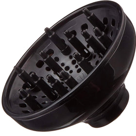 Sam Villa deep-bowl diffuser attachment for even airflow and smooth drying.
