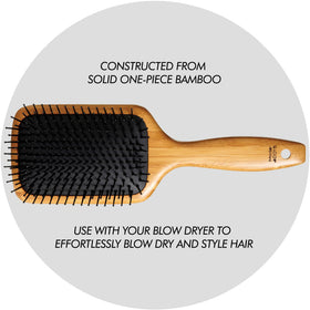 Sam Villa Bamboo Brush suitable for all hair types and textures.