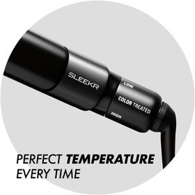 Sam Villa Sleekr even heat distribution delivers consistent results quickly.