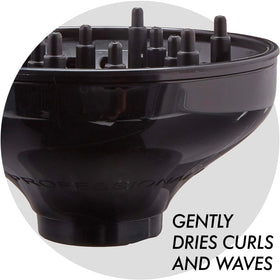 Sam Villa wave-curl enhancing diffuser helps define curls with less heat.