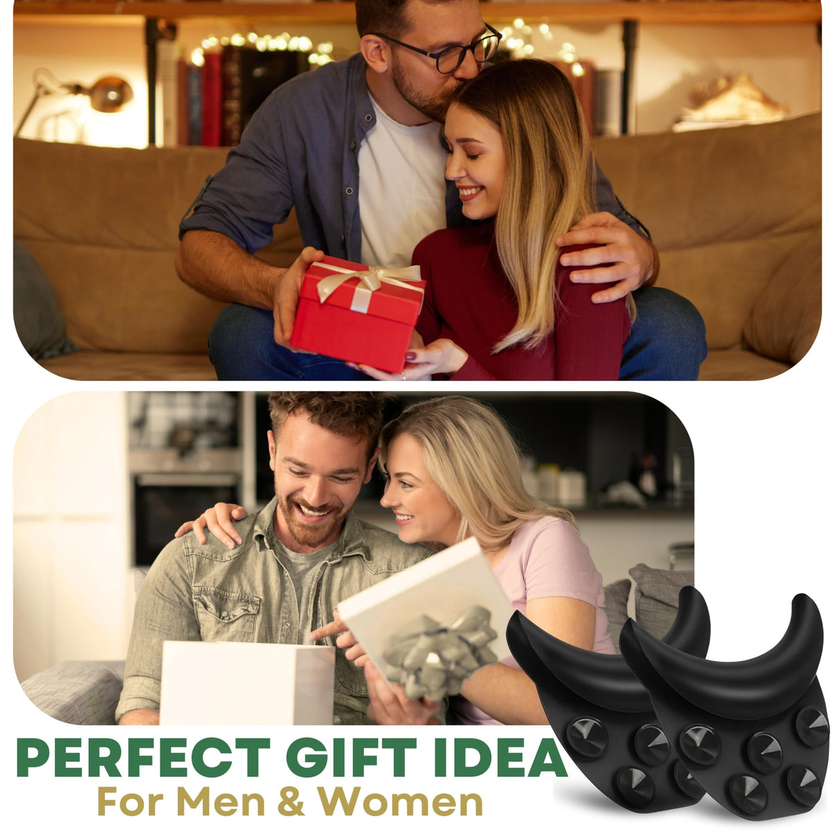 Two-piece cushion set provides durable neck support