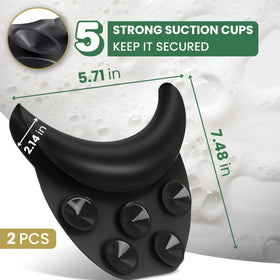 SAMANOVA waterproof pillow keeps neck dry during shampooing