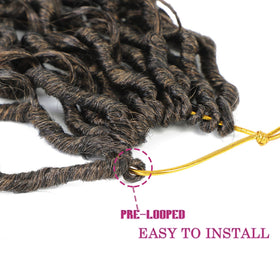 SAMBRAID pre-twisted locs for quick, easy installation