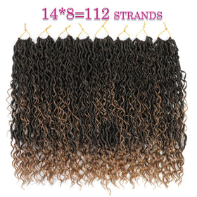 SAMBRAID river hair with curly ends 22in for natural texture