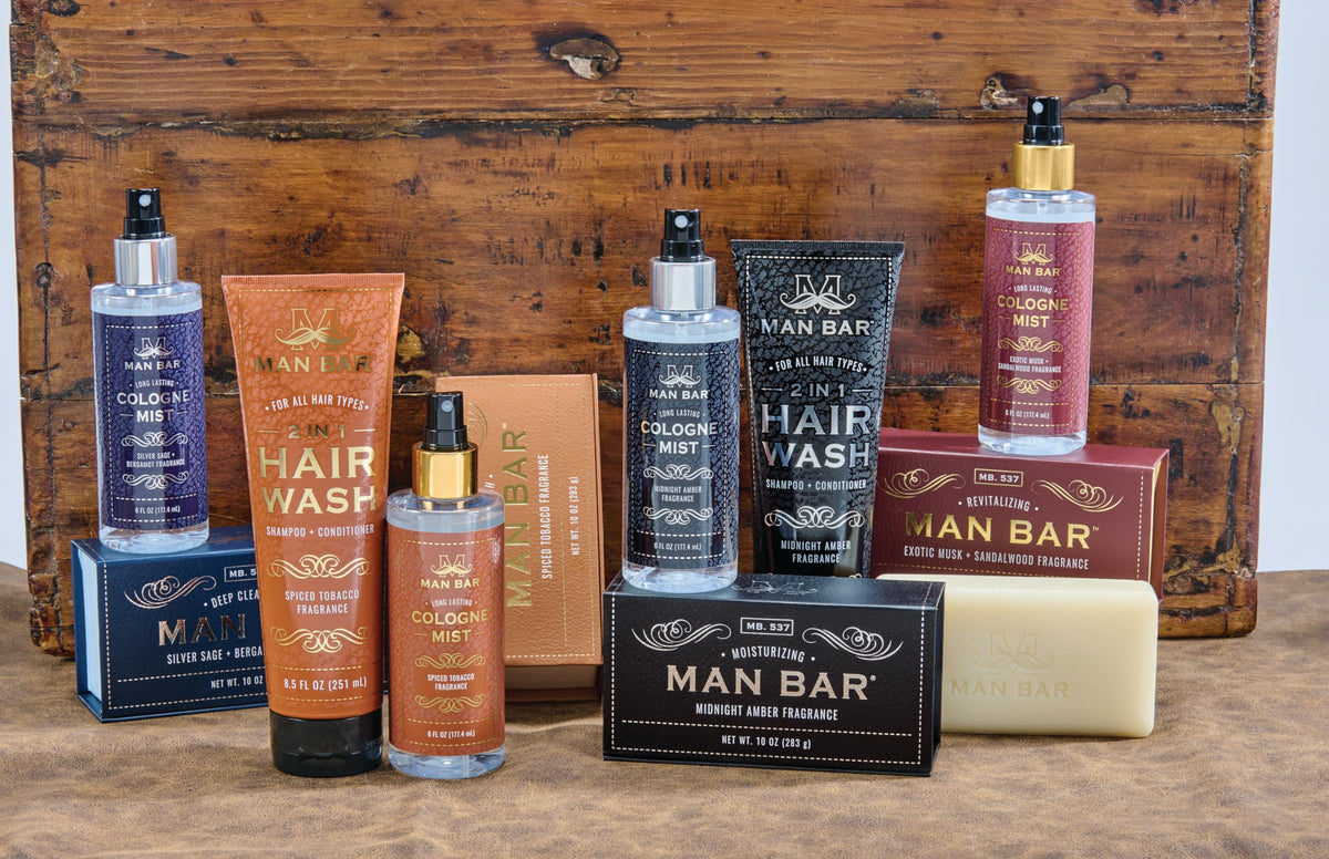 San Francisco Soap Company Man Bar Cologne Mist long-lasting scent for daily wear